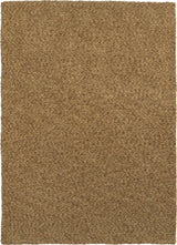 Oriental Weavers Heavenly Collection Gold Solid Indoor Area Rug 3'X5'
