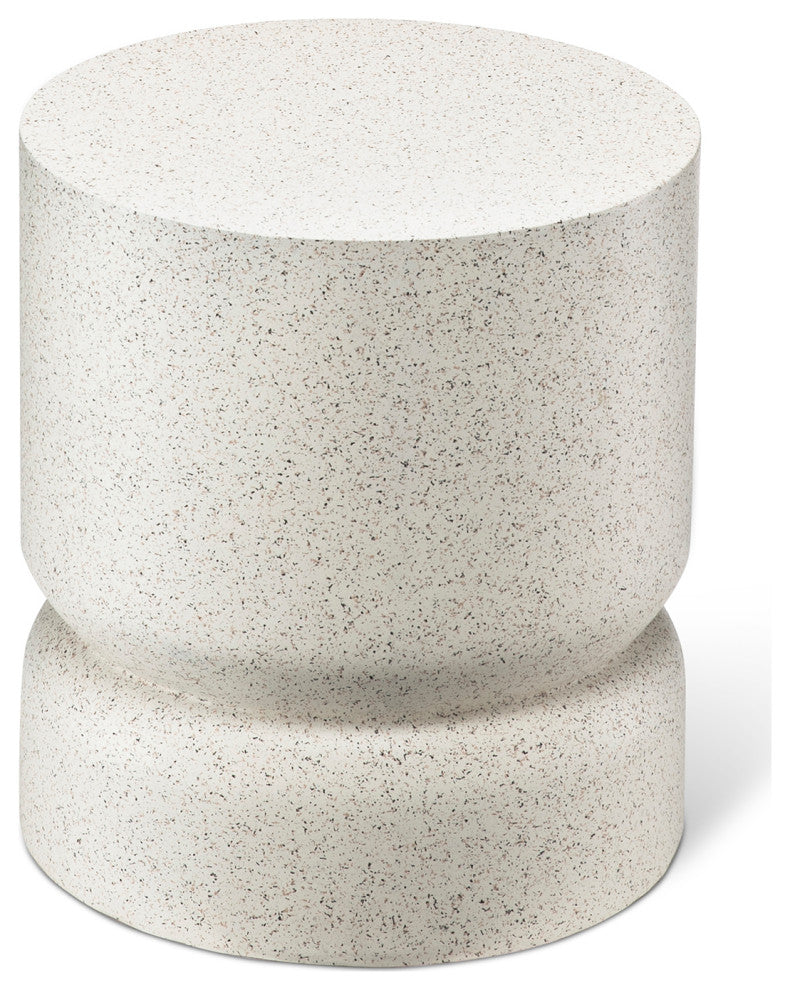 MGO Faux Terrazzo Garden Stool