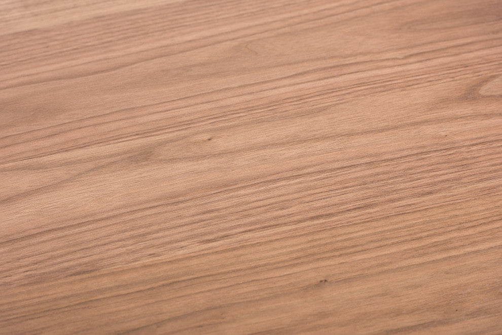 Urban Designs Dahlia Mid-Century Modern Walnut Wood End Table