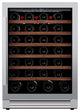 Ca''Lefort 24" 54-Bottle Built-In Wine Cooler Refrigerator Single Zone GlassDoor
