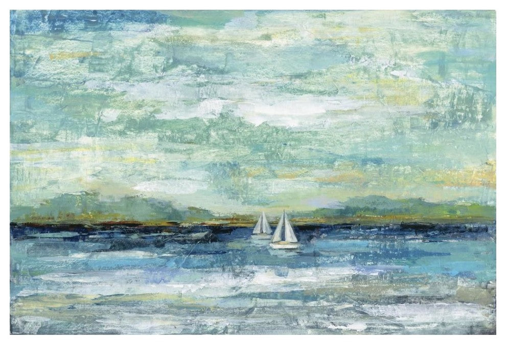 "Calm Lake" Digital Paper Print by Silvia Vassileva, 50"x34"