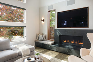 Acuo LED Wall Sconce, Brushed Aluminum, Frosted, Walnut