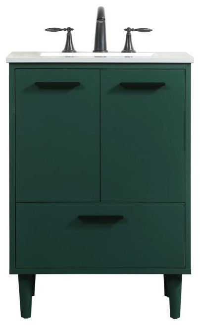 Bailey 24" Bathroom Vanity, Green