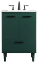 Bailey 24" Bathroom Vanity, Green