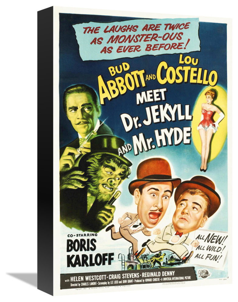 Abbott and Costello, Meet Dr, Jekyll And Mr, Hyde, 01, 11x16