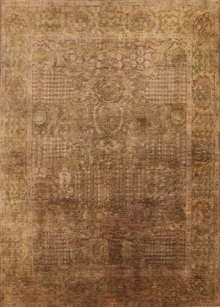 Ahgly Company Indoor Rectangle Mid-Century Modern Area Rugs, 7' x 10'