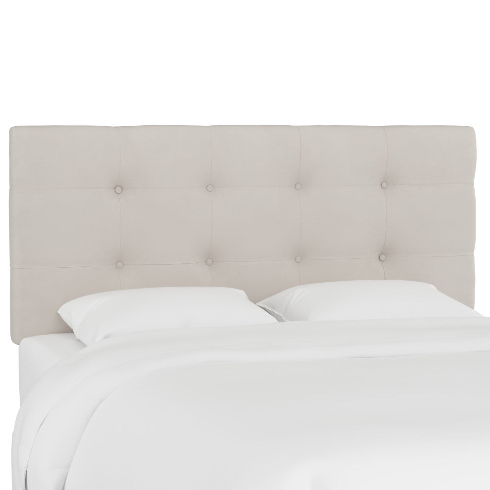 Cameron Tufted Headboard, Premier Platinum, Full