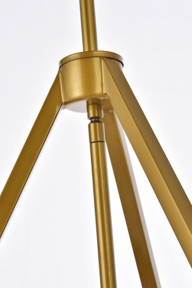 Isla 3-Light Pendant, Brass