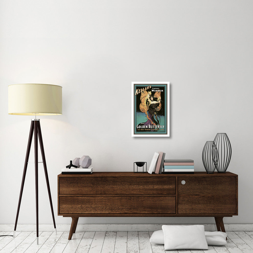 "Magicians: Golden Butterfly: Kellar's Latest Wonder" Print, 18"x26"