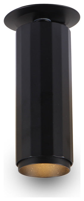 Integrated LED Adjustable Flush Mounted Spotlight Commercial Grade, Black