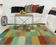 Winchester Kilim Lateef Rust/Purple Rug, 4'1x6'5