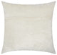 Mina Victory Luminescence Distressed Metallic Pillow, Silver