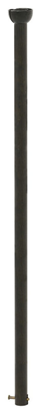 Fanaway Downrod Matte Black, 12"