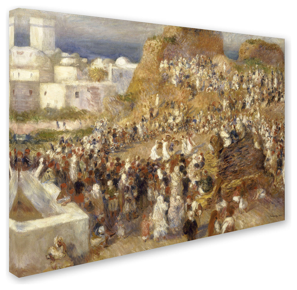 Pierre Renoir ''The Mosque'' Canvas Art, 19x14