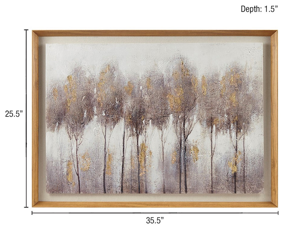 Ashlar Handpainted Abstract Rice Paper Wall Art