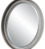 Uttermost Button Silver Mirror