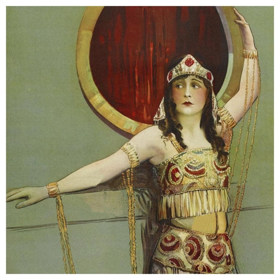 "Vintage Film Posters: Her Purchase Price - Detail" Print, 20"x20"
