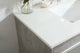 Phoebe Single Bathroom Vanity, Concrete Gray, 36", Without Backsplash