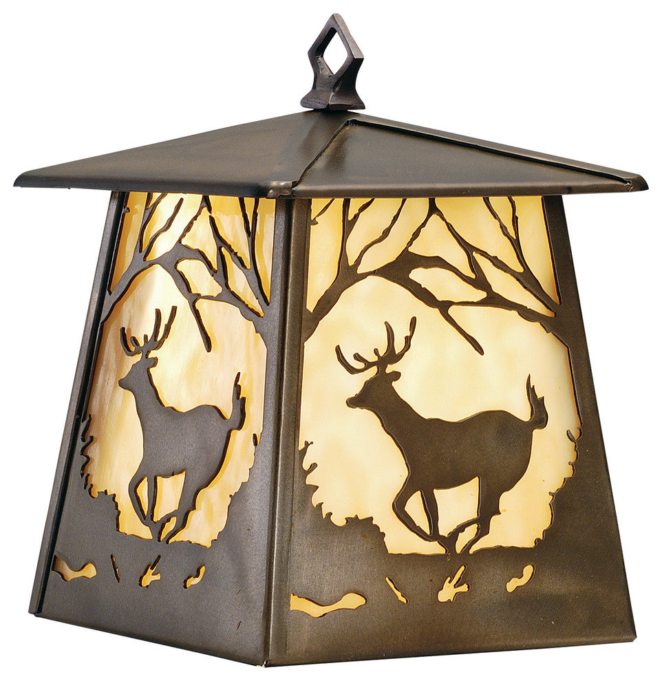 7.5W Deer at Dawn Hanging Wall Sconce