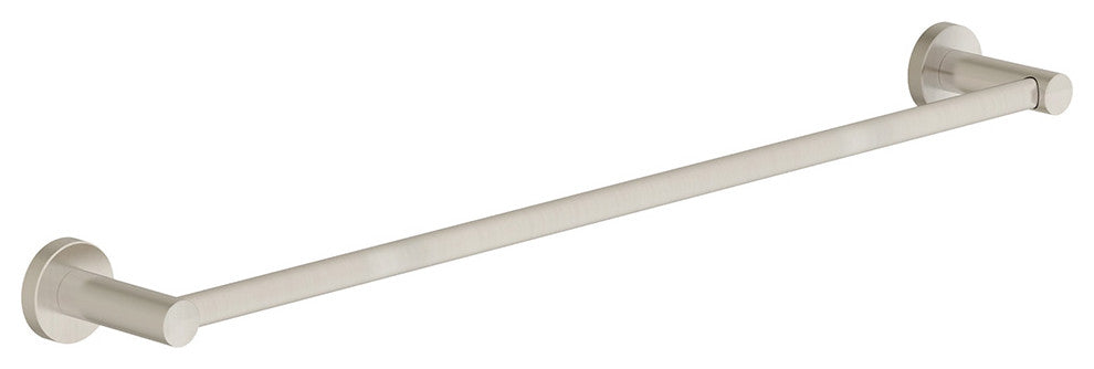 Dia 18 Inch Towel Bar with Mounting Hardware, Satin Nickel