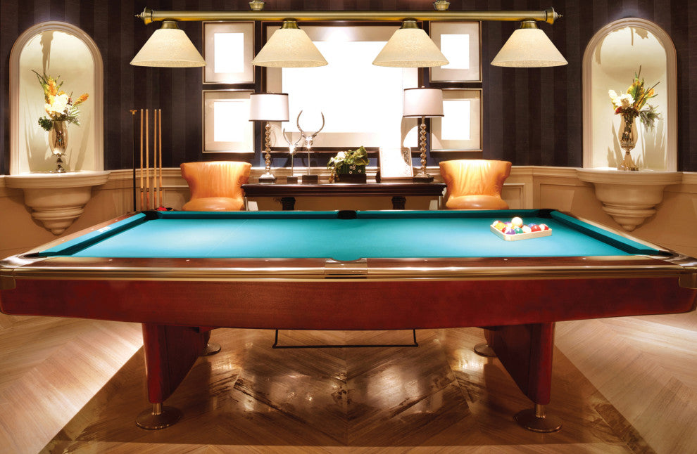 Z-Lite 2306-4-AGM14 Cordon 4 Light 14"W Billiard Chandelier - Rubbed Brass /