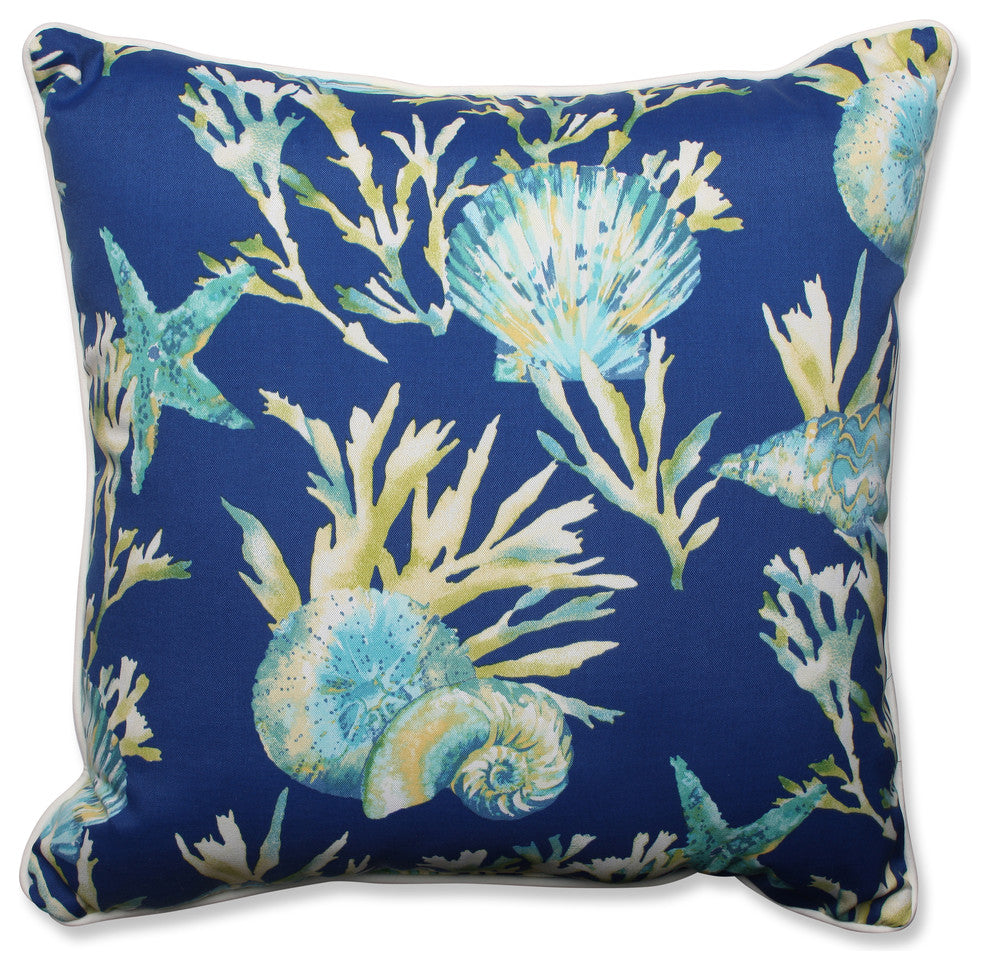 Daytrip 25" Floor Pillow, Pacific