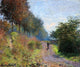 Claude Oscar Monet The Sheltered Path, Gallery Wrapped Canvas Print, 20"x25"