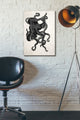 Cortesi Home "Octopus" by Nicklas Gustafsson, Giclee Canvas Wall Art, 18"x26"
