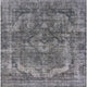 Ahgly Company Indoor Square Mid-Century Modern Area Rugs, 3' Square