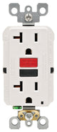 Leviton Self Test GFCI Receptacle, White, 20 amps