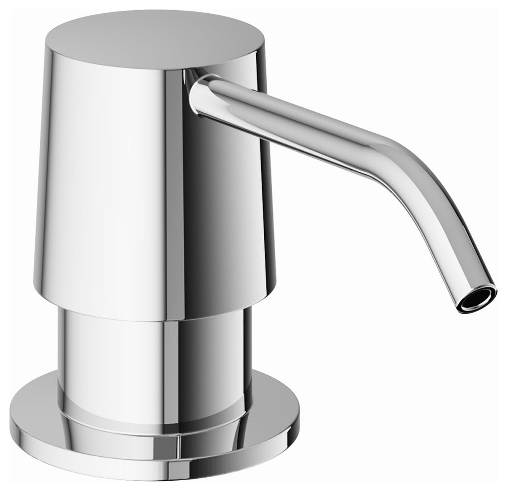 VIGO 10 oz. 1.5" W Kitchen Soap Dispenser, Chrome