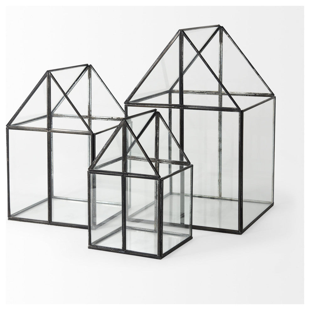 XL House Shaped Glass Terrarium