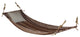 Hammock with Mounting Hardware, Maroon Stripe, Full