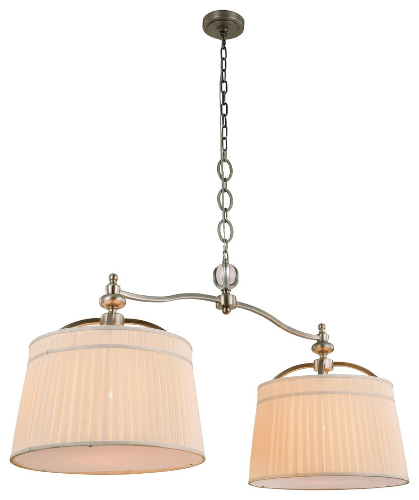 Elegant Lighting Cara Collection Pendant, Vintage Nickel