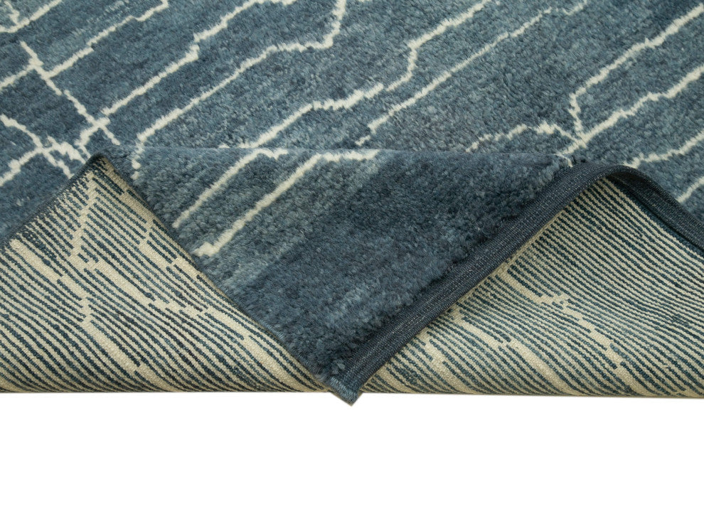 Rug N Carpet - Handmade Unique 6' 4'' x 9' 2'' Moroccan Area Rug