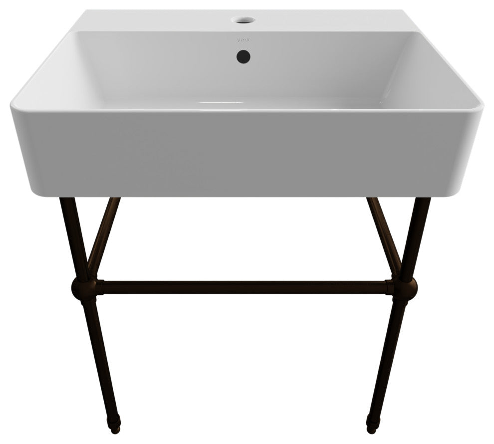 NUO 2 Console, Antique Bronze Legs