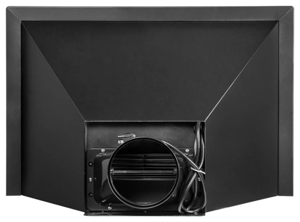 CAVALIERE 30" Wall Mounted Range Hood 900 CFM Black Finish LED