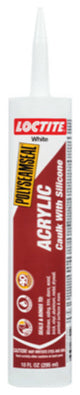 LoctiteÂ® 1507600 Polyseamseal Acrylic Caulk with Silicone, 10 Oz, White
