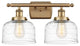 Innovations 916-2W-BB-G713-LED 2-Light Bath Vanity Light, Brushed Brass