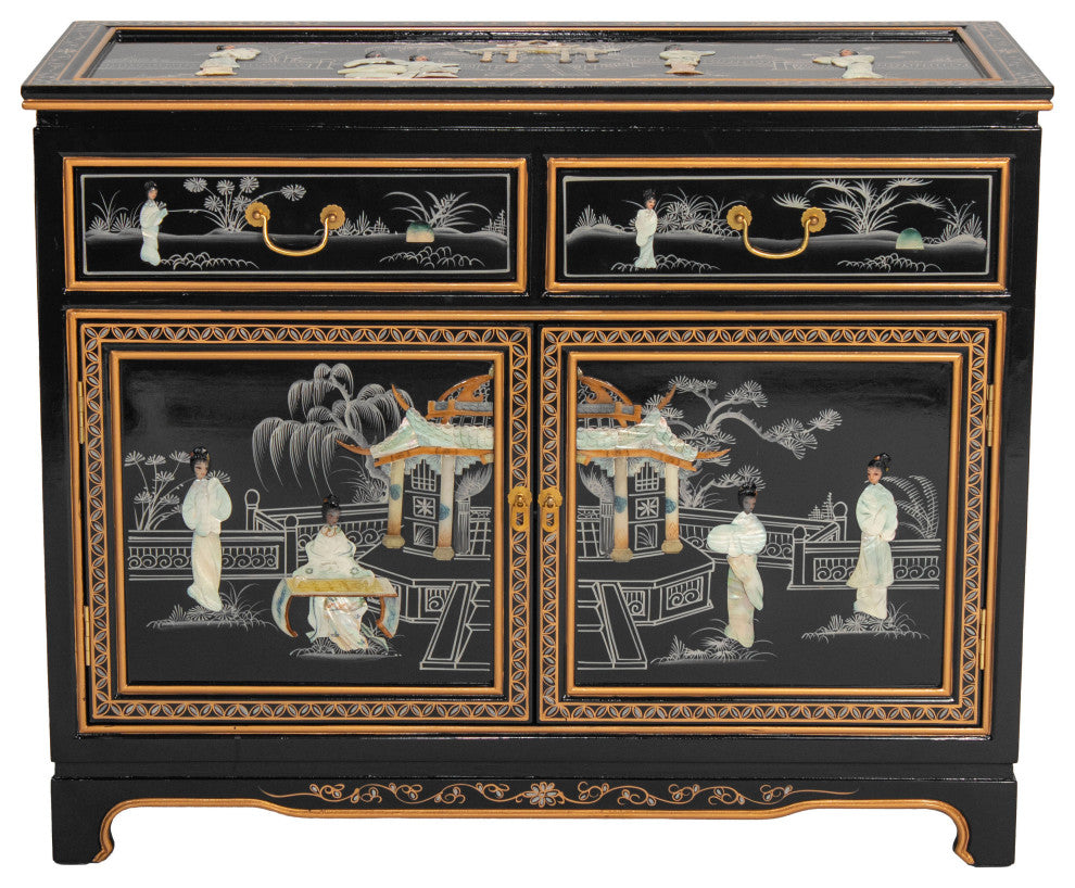 Black Lacquer Sideboard Royal Ladies