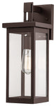 Millennium 2601-PBZ One Light Outdoor Wall Bracket, Powder Coat Bronze Finish