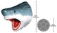 Great White Shark Wall Mount Trophy Sculpture