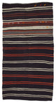 Rug N Carpet - Handmade Anatolian 5' 6'' x 10' 5'' Vintage Goat Hair Kilim Rug