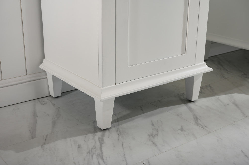 WLF2221 Linen Cabinet, White