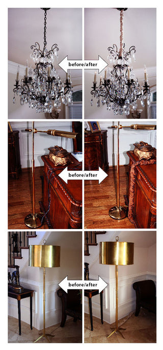Royal Designs Cord/Chain Cover, 4', Touch Fastener, Gold Leopard