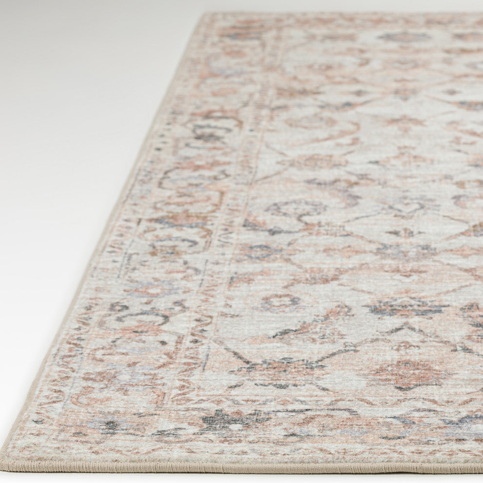 Jericho JC4 Linen 6' x 6' Round Rug