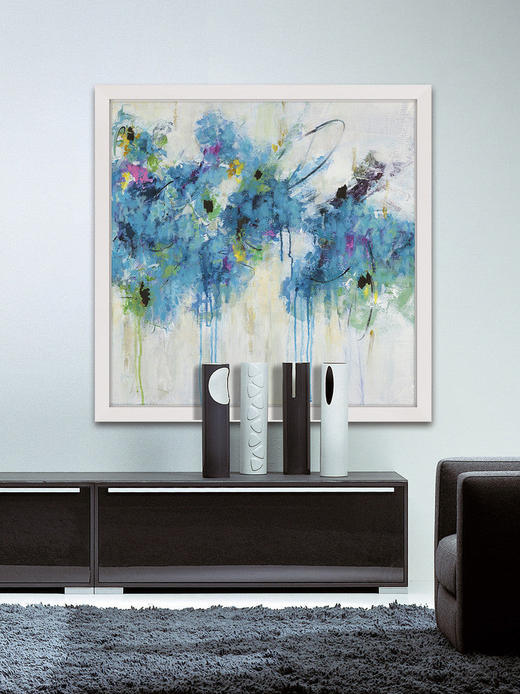 Marmont Hill, "Center Piece I 1" by Julie Joy Framed Painting Print, 24x24