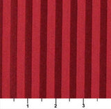 Red And Ruby Thin Striped Jacquard Woven Upholstery Fabric By The Yard