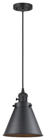 INNOVATIONS 201CSW-BK-M13-BK-LED 1-Light Mini Pendant Matte Black