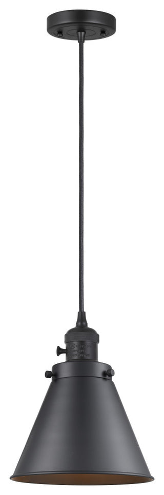 INNOVATIONS 201CSW-BK-M13-BK-LED 1-Light Mini Pendant Matte Black